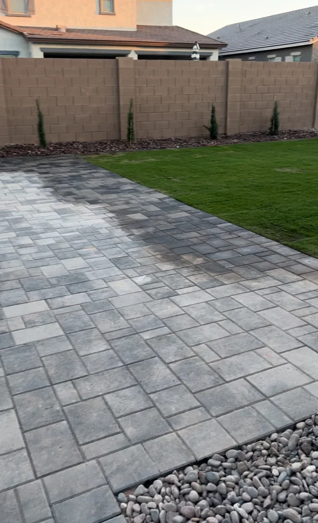 Sealing paver patio in Phoenix