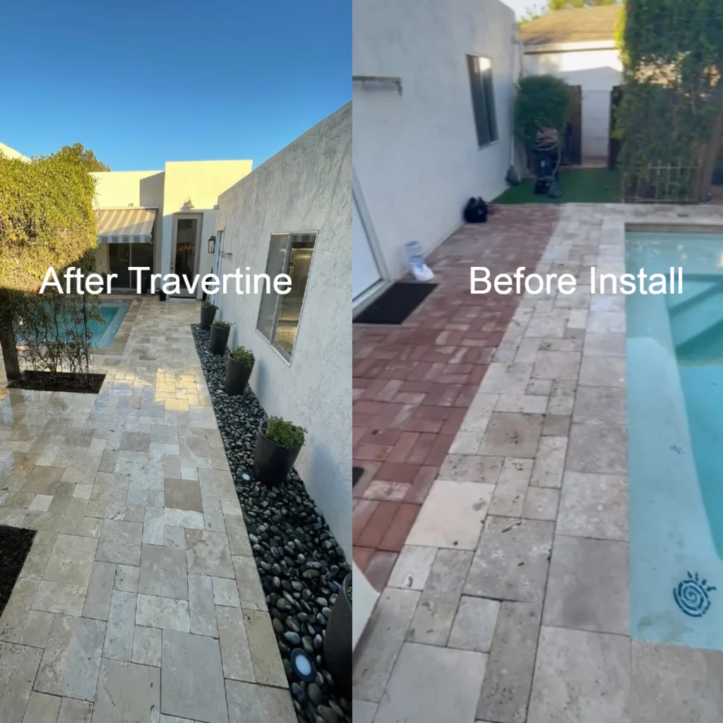before and after travertine www.tjagency.online
