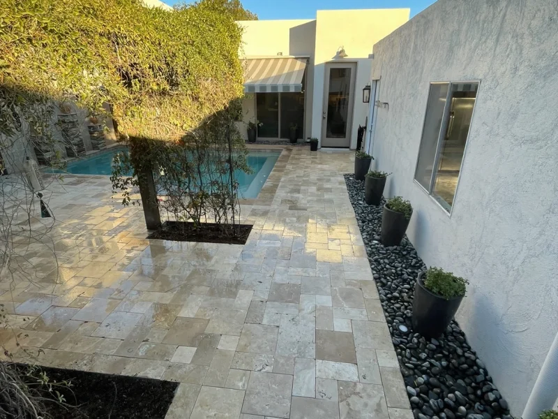 TJagency.online Travertine installation